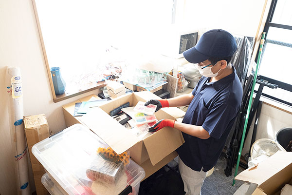 大量な遺品整理・生前整理でも楽々対応