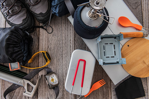 東京都内でアウトドア用品の回収処分