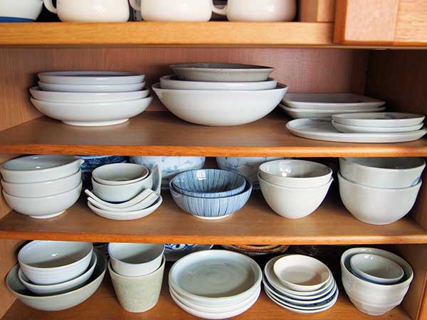 東京都内で食器の回収処分